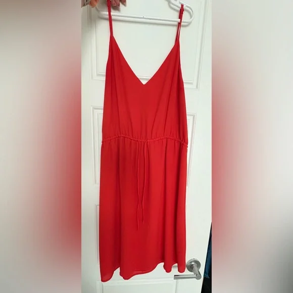 Red Mini Dress - Picture 2 of 4